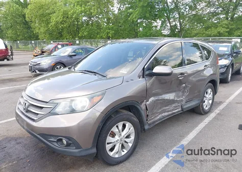 2014 Honda Cr-V Ex z USA, uszkodzony, nr VIN 5J6RM4H56EL095621